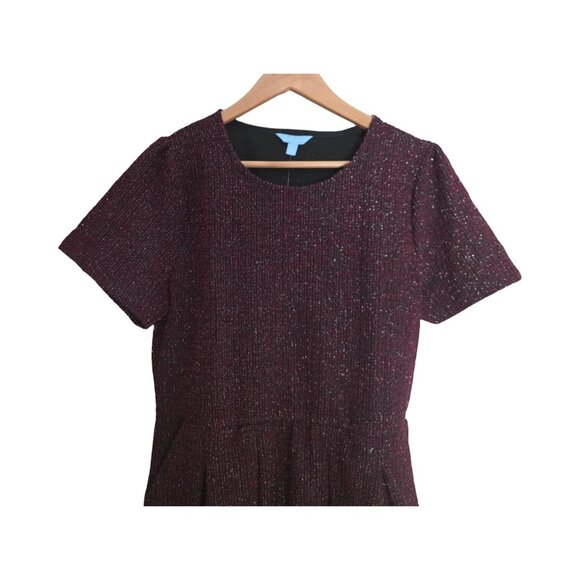 NWT Women's - Draper James Short Sleeve Boucle Dress, Size XL - Picture 3 of 11